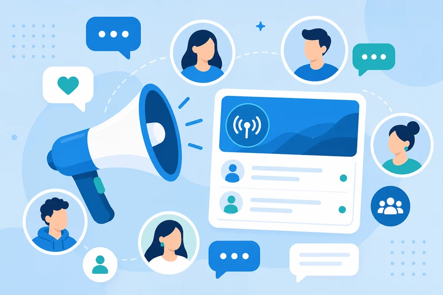 Канали, групи та спільноти Telegram із мегафоном і учасниками